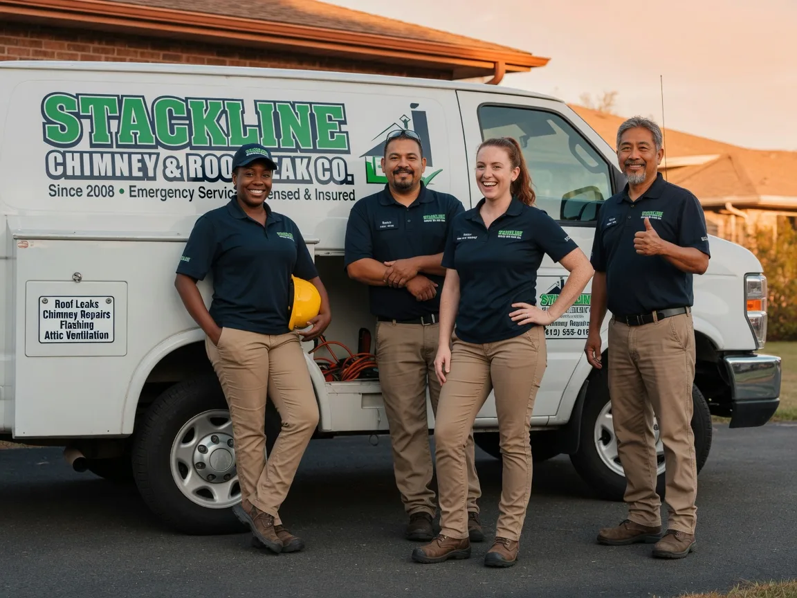 Chimney flashing repair company in Bronson, FL